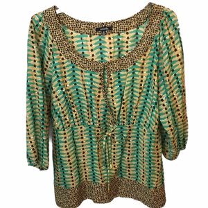 Rafaella Scoopneck Blouse